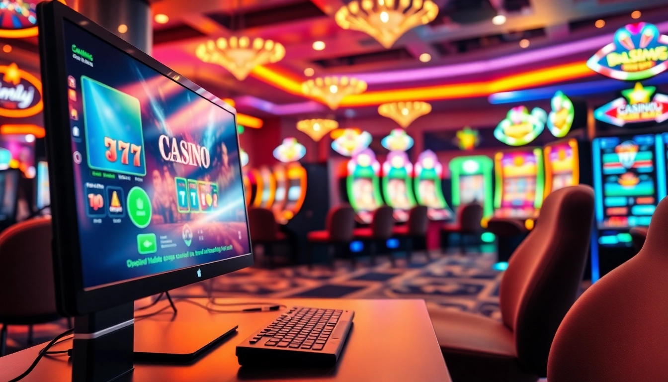 Jouez à des jeux de casino en ligne argent réel dans une ambiance animée et moderne.