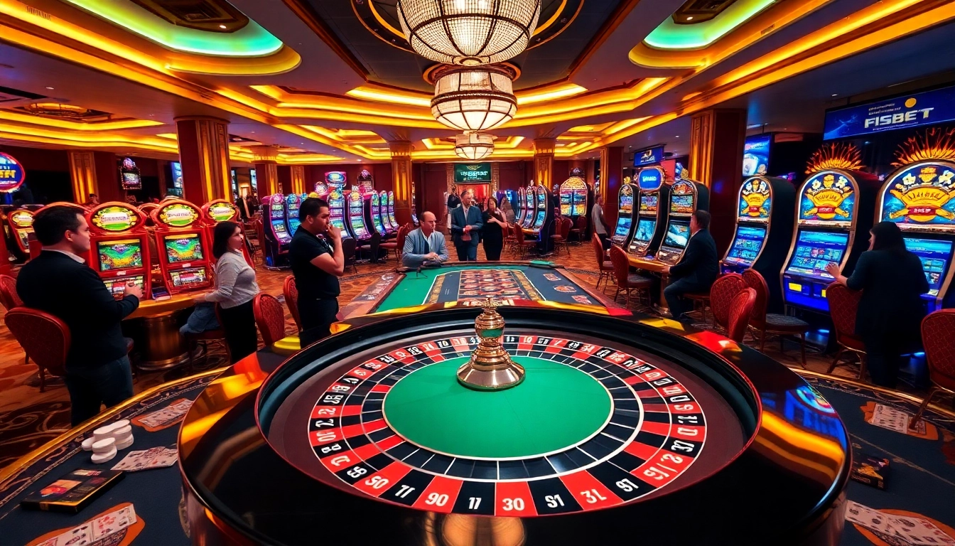 Experience the thrill of FSBET with lively casino games and vibrant betting action.