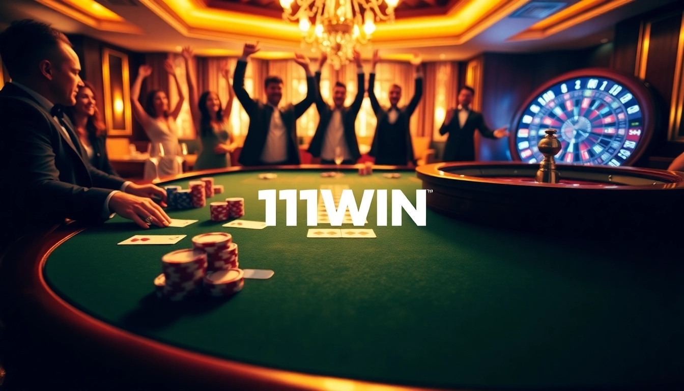 Experience the excitement of 11WIN with vibrant poker tables and dynamic gameplay.